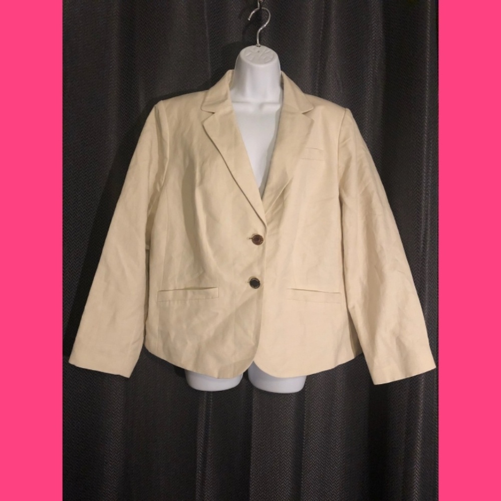Calvin Klein Blazer 16W Gold Buttons